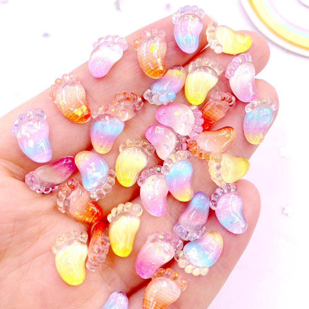 Resin Art Baby - 반짝이 수지 다채로운 미니 크리스탈 아기