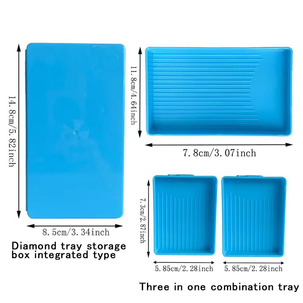 다이아몬드 페인팅 트레이 뚜껑 포함, 쌓아 올릴 수 있 - Resin Art Case 리뷰 및 가격