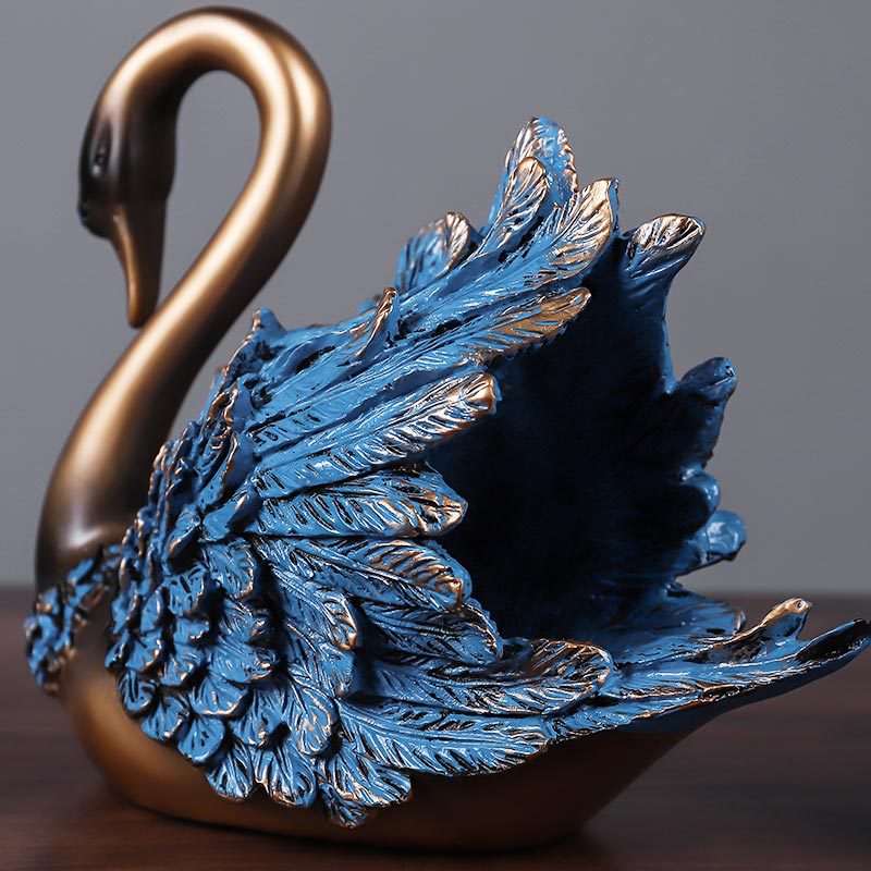 홈 장식 액세서리 커플 백조 동상, 홈 장식 조각, 현 - Resin Art Wedding Gift 리뷰 및 가격