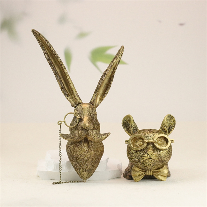 빈티지 구리 수지 동물 벽 장식, 소박한 동물 머리 벽 - Resin Art Wedding Gift 리뷰 및 가격