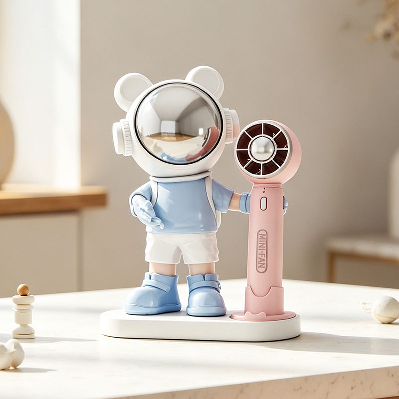 홈 데코 크리에이티브 우주비행사 조각상 팬 데스크탑 아 - Resin Art Wedding Gift 리뷰 및 가격