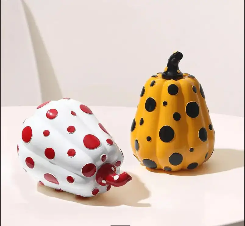 추상 호박 장식 수지 공예 결혼 선물 현대 거실 홈 아 - Resin Art Wedding Gift 리뷰 및 가격