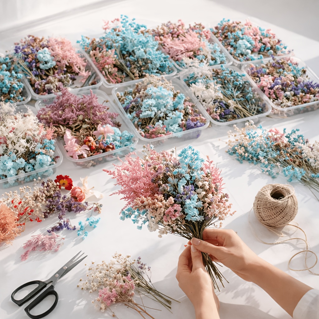 10개입 믹스 드라이플라워 부케 세트 - DIY 레진  - Resin Art Wedding Gift 리뷰 및 가격