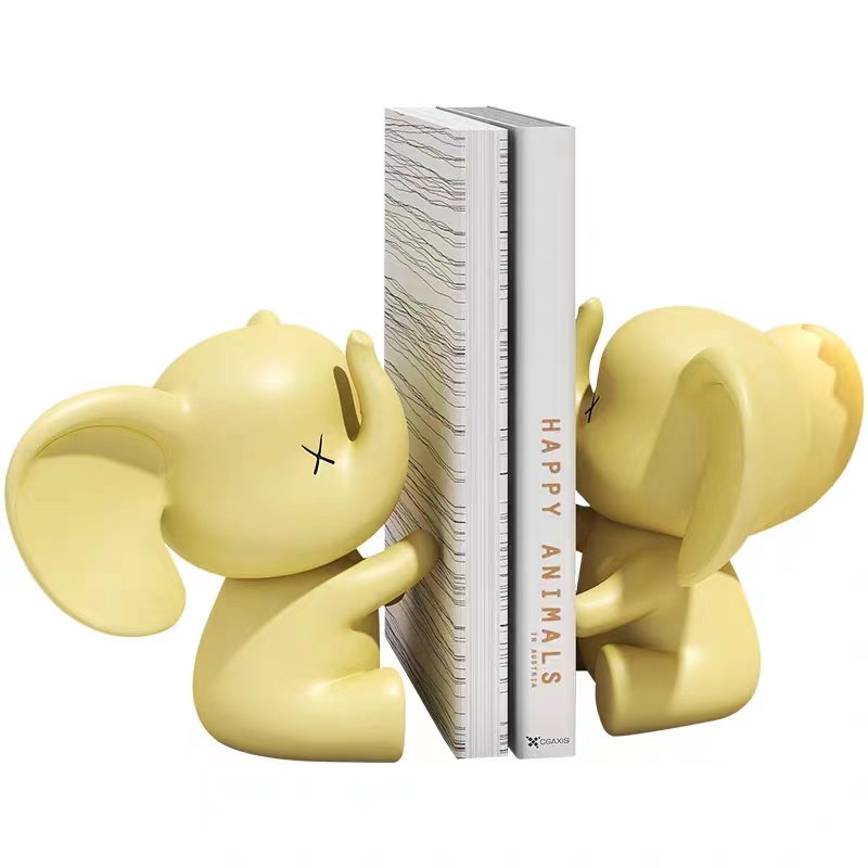 코끼리 포옹 장식품 만화 코끼리 조각상 인형 방 장식  - Resin Art Wedding Gift 리뷰 및 가격