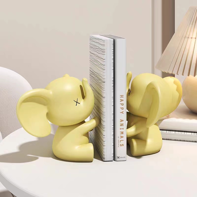 코끼리 포옹 장식품 만화 코끼리 조각상 인형 방 장식  - Resin Art Wedding Gift 리뷰 및 가격